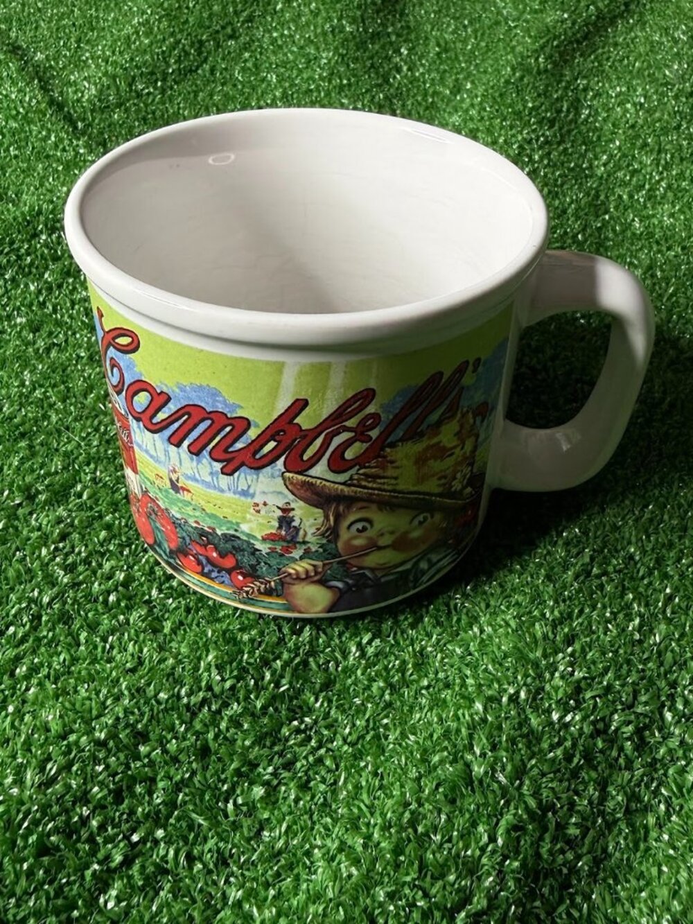 Campbell's Soup Bowl Ceramic Coffee Mug 1998 Westwood Vintage Collectible